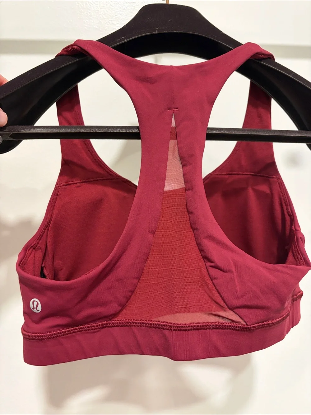 lululemon athletica Racerback Sports Bra - Burgundy Red
